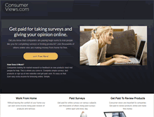 Tablet Screenshot of consumerviews.com